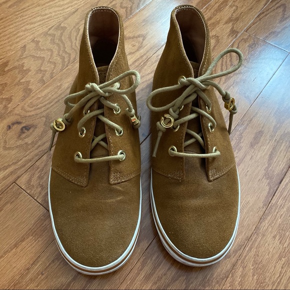 Coach Kito Suede Sneakers | Size 6.5 - Picture 1 of 3